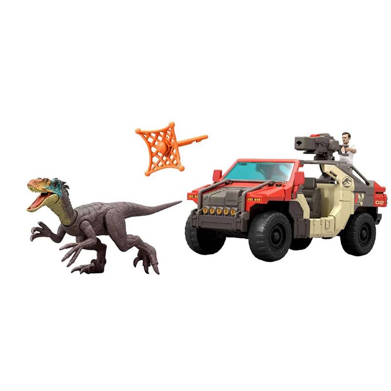 Mattel Jurassic World Jgb59 Jurassic World Vehiculo Con Figura
