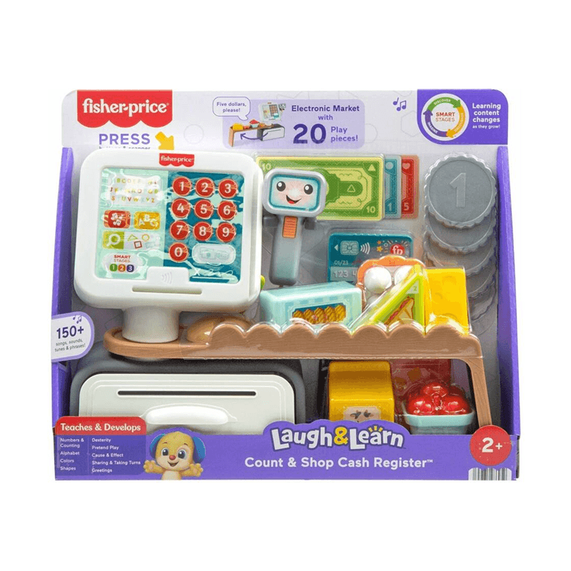 Mattel Fisher Price Jgx01 Laugh & Learn Caja Registradora