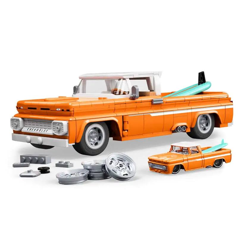 Mattel Hot Wheels Jft20  Brick Shop  Camioneta Pickup Personalizada De Coleccion