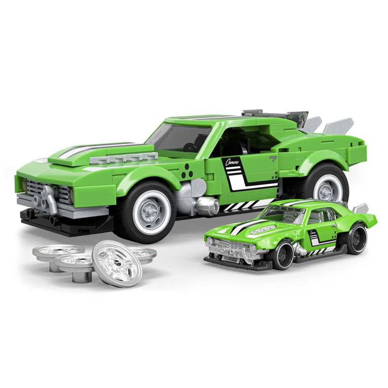 Mattel Hot Wheels Jft16  Brick Shop  Auto Deportivo Retro Personalizado Camaro
