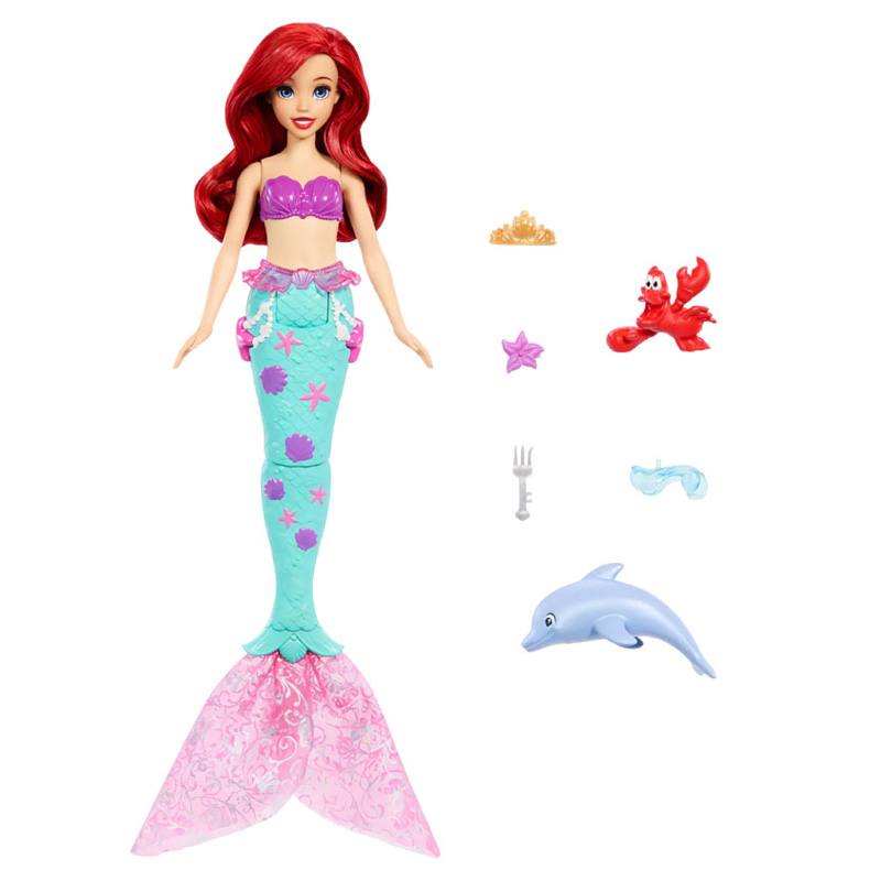 Mattel Disney Princesas Jfc39  Ariel Muneca Con Mascota