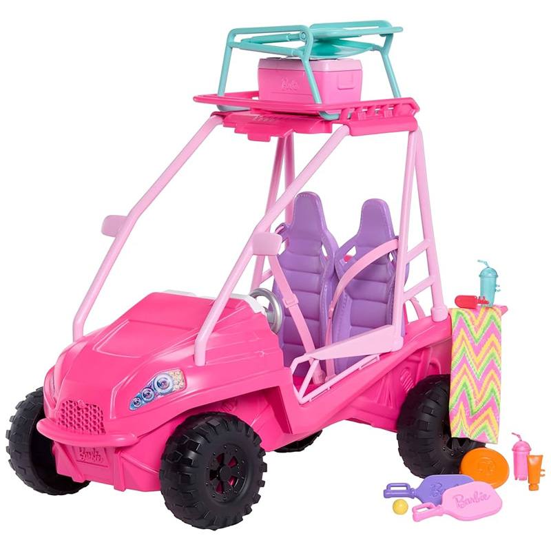 Mattel Barbie Jfv68  Detective Muneca Con Buggy Playero