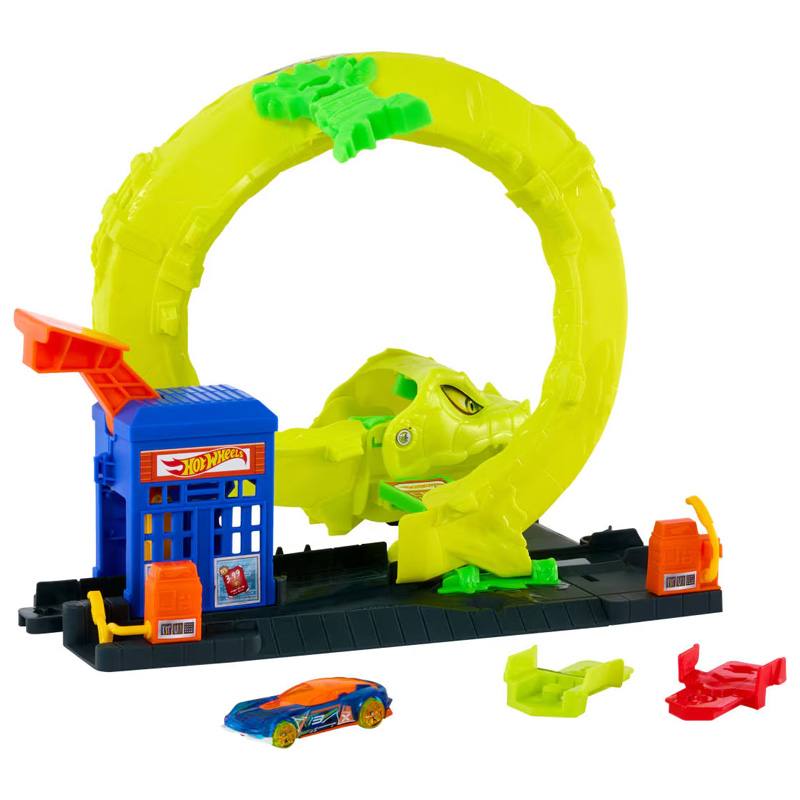 Mattel Hot Wheels Jbm63 City Pista De Ataque De Serpiente