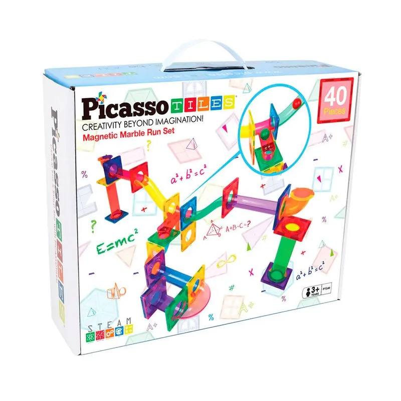 Picasso Magnetic Tiles Ptg40 Circuito De Canicas De 40 Piezas