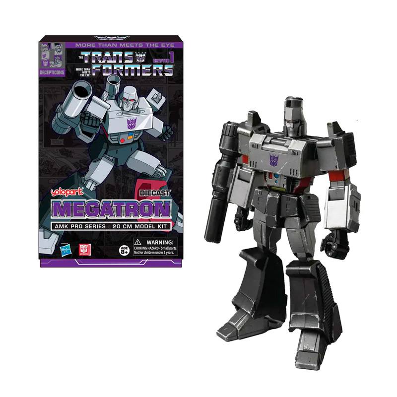Hasbro Transformers Amkpg1Mg Kit Para Armar Figura Articulada Megatron 20 Cm Estilo Clasico