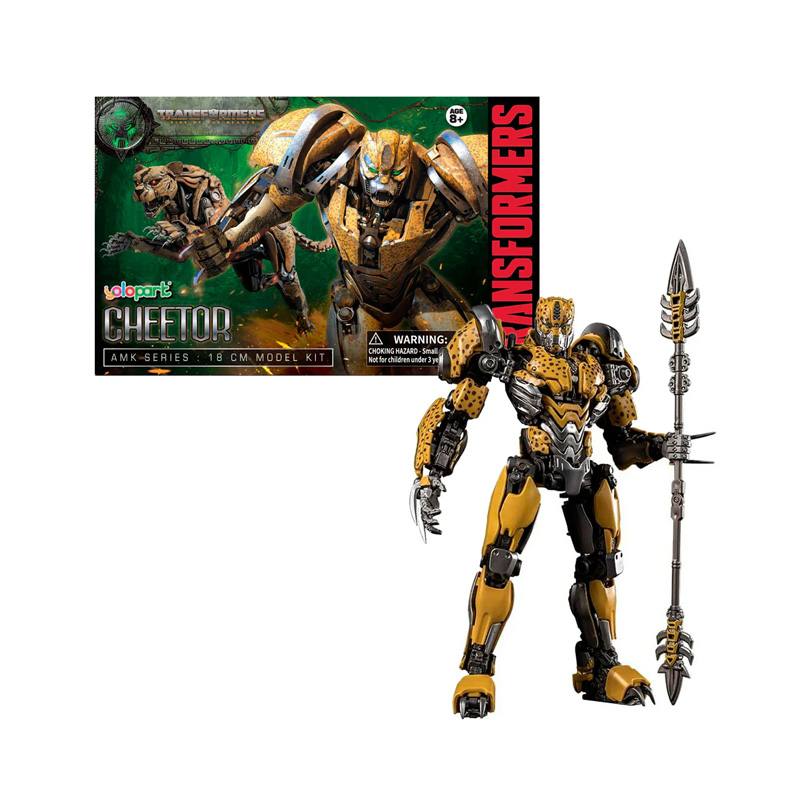 Hasbro Transformers Ypamkm7Ch Kit Para Armar Figura Articulada Cheetor 18 Cm