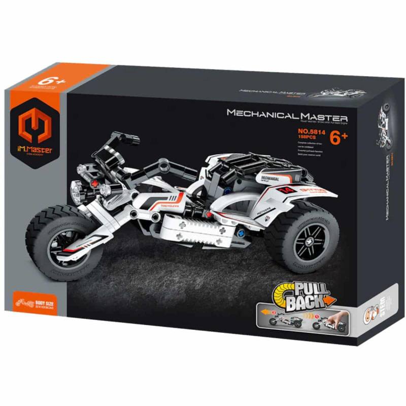 Im.Master Mechanical Master 5814 Motos Con Motor Retractil Ð 198 Piezas Ð Surtido