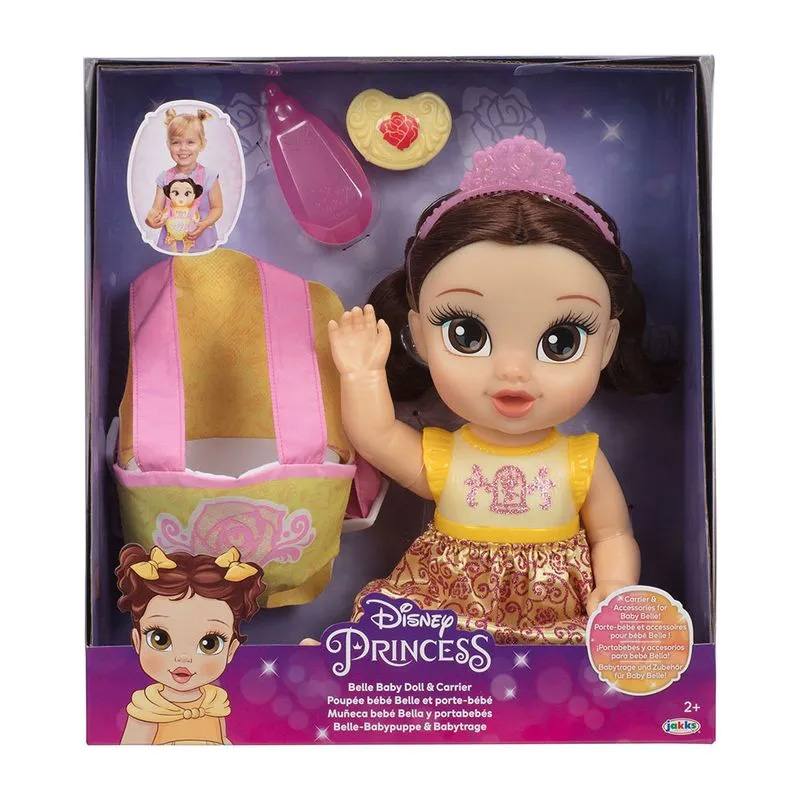 Jakks Pacific Disney Princesas 240024 Muneca Bebe Con Cuerpo Moldeado  S25