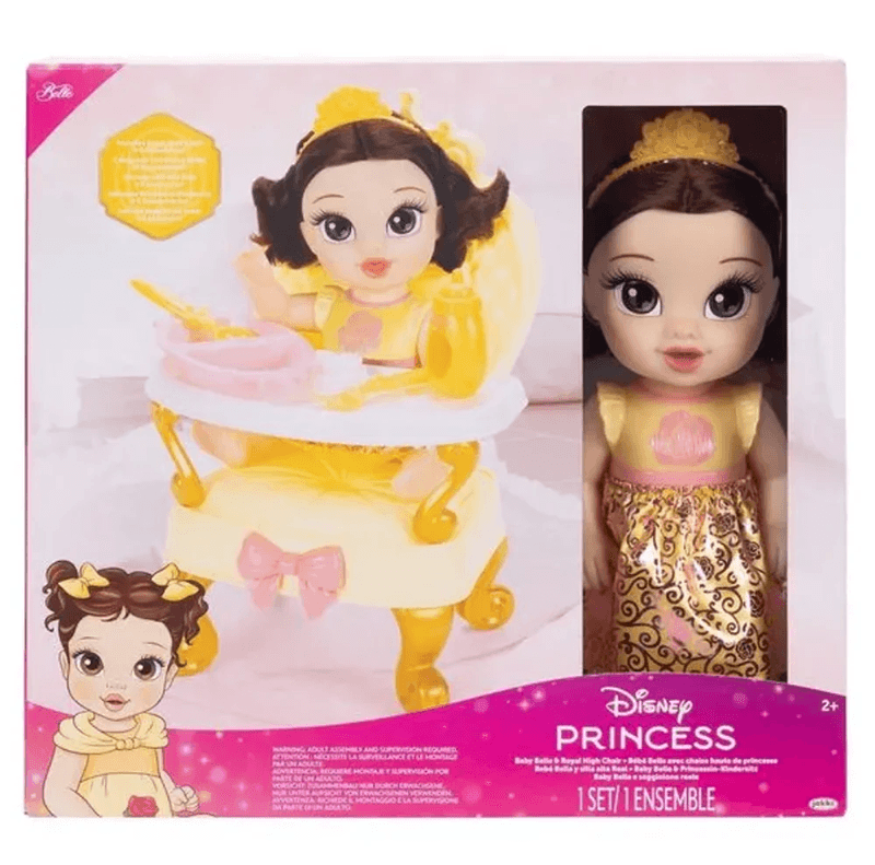 Jakks Pacific Disney Princesas 239974 Muneca Bebe Con Cuerpo Moldeado  S25