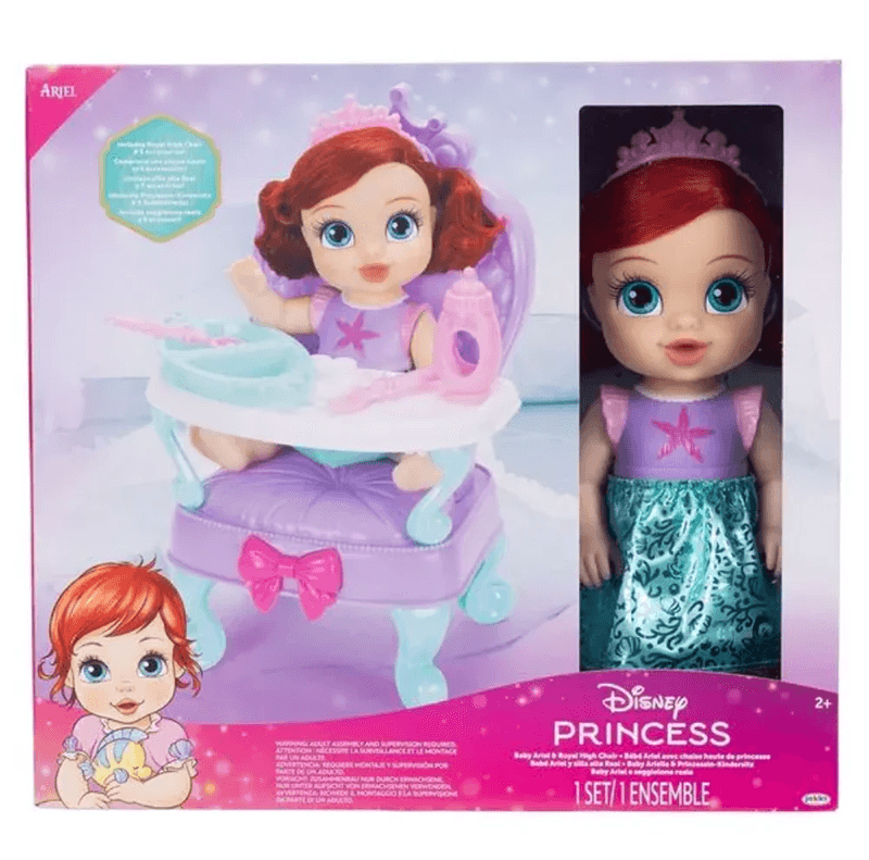 Jakks Pacific Disney Princesas 239974 Muneca Bebe Con Cuerpo Moldeado  S25