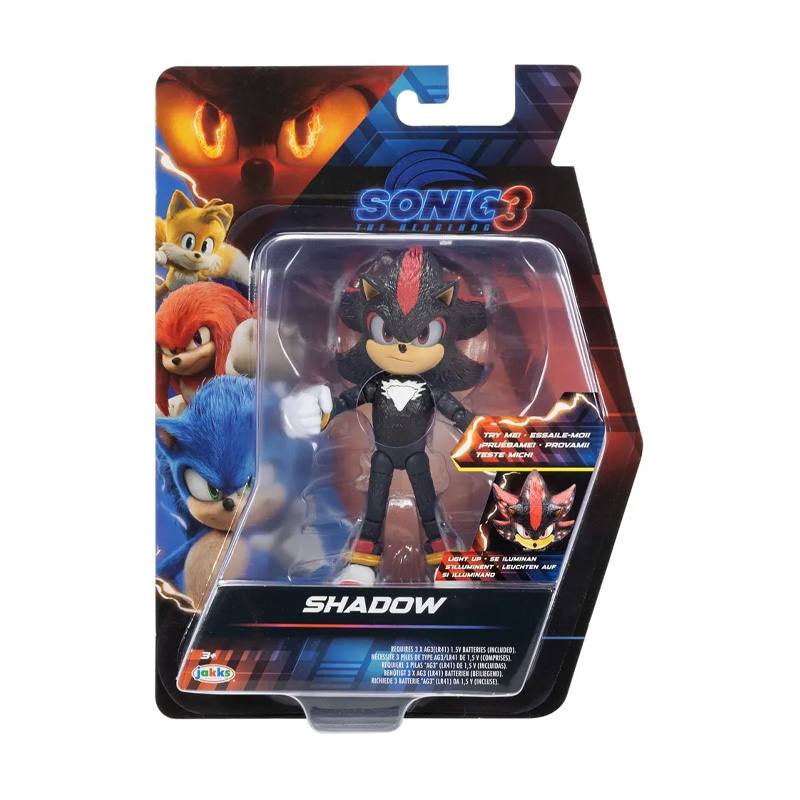 Jakks Pacific Sonic 429244 Figura 3.5 Pulgadas Shadow Con Luz