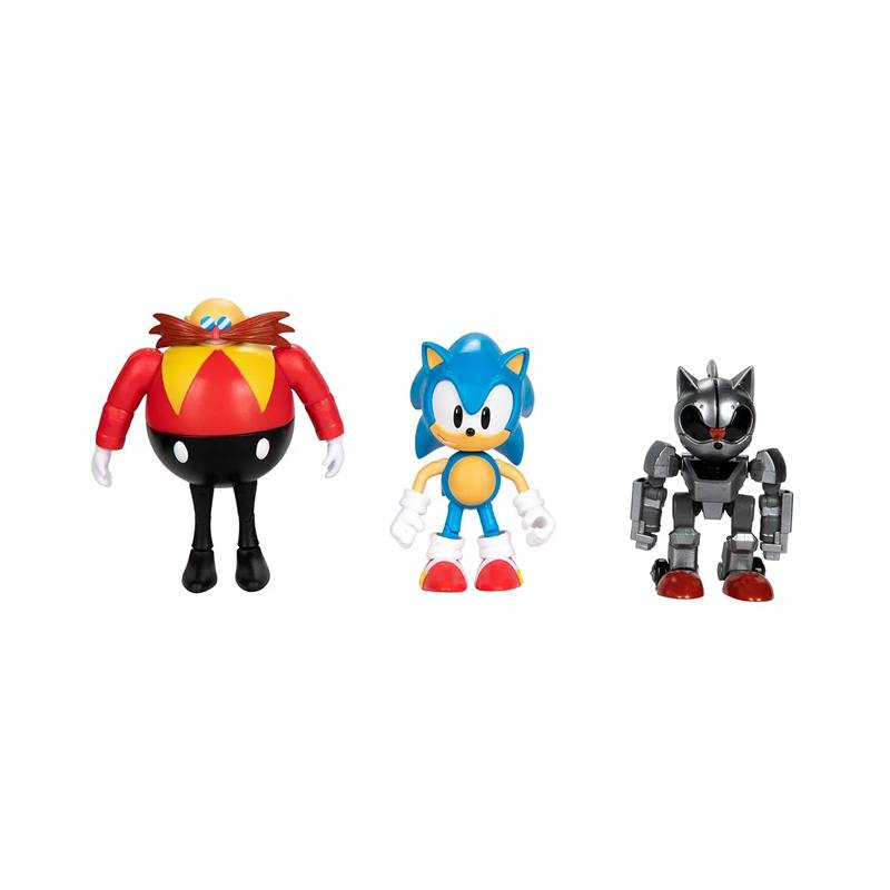 Jakks Pacific Sonic 428414 Set 4 Figuras Articuladas Con Accesorios W21