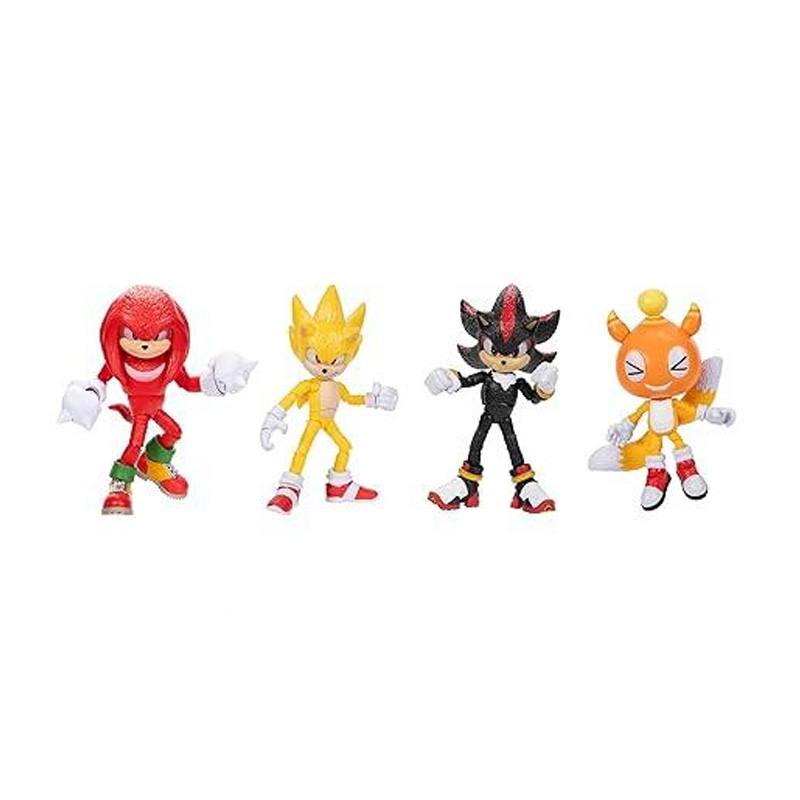 Jakks Pacific Sonic 428444 Set 4 Figuras Articuladas Con Accesorios W22