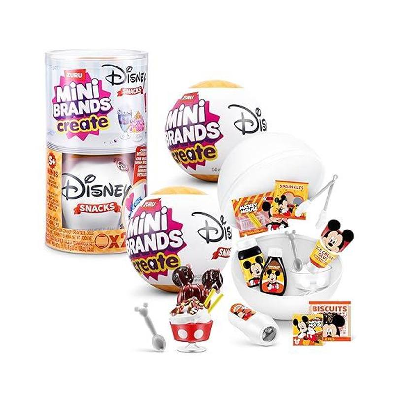 Zuru Mini Brands 77708Gq2 Disney Marcas Snacks Serie 1 Capsula