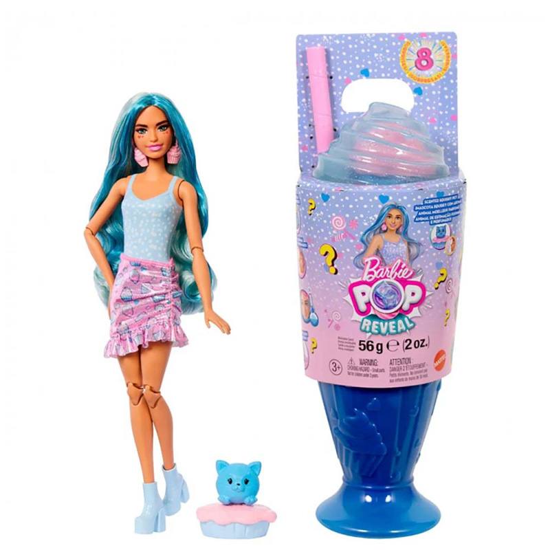 Mattel Barbie Jfy00 Muneca Sorpresa Pop Reveal Candy