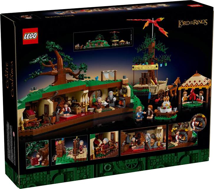 Lego Icons 10354 El Senor De Los Anillos La Comarca