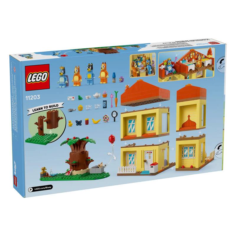 Lego Arquitectura 11203 Casa Familiar De Bluey