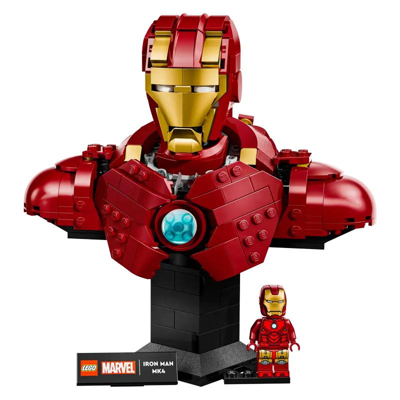 Lego Marvel 76327 Busto Iron Man Mk4