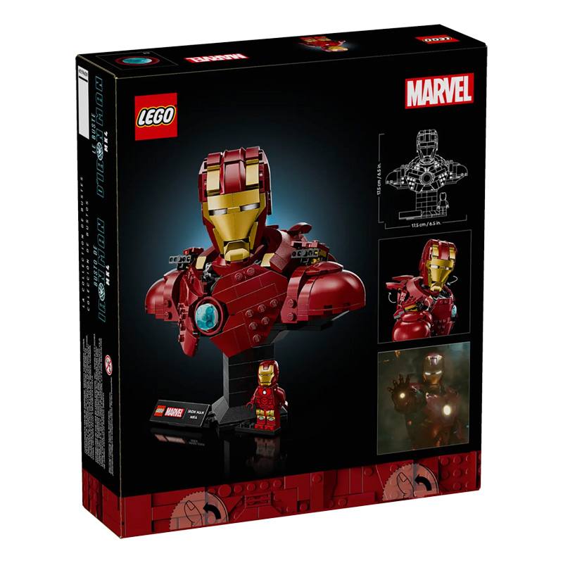 Lego Marvel 76327 Busto Iron Man Mk4