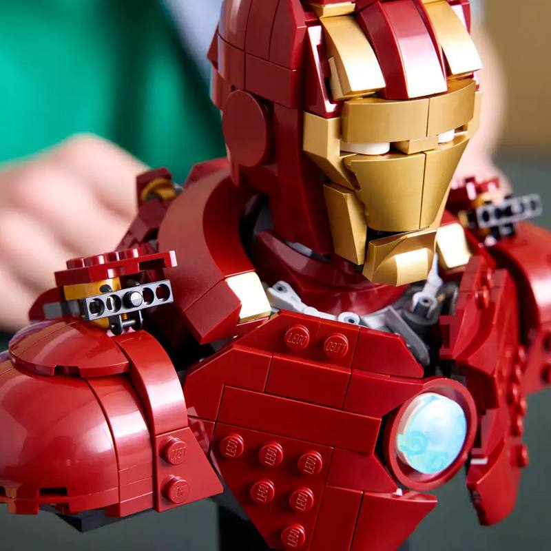 Lego Marvel 76327 Busto Iron Man Mk4