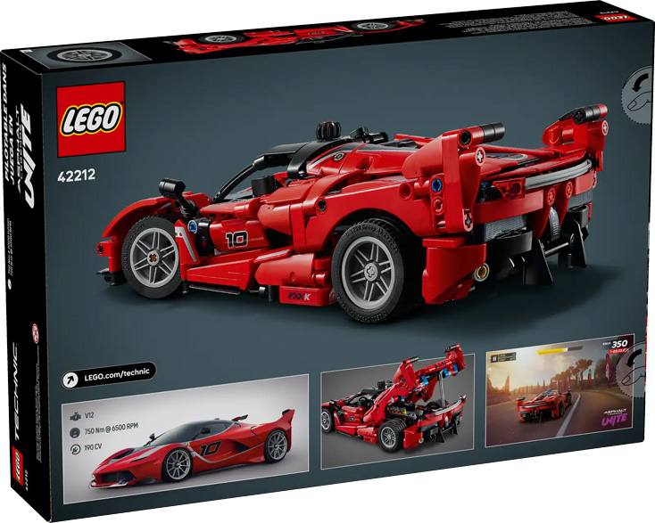 Lego Technic 42212 Ferrari Fxx K