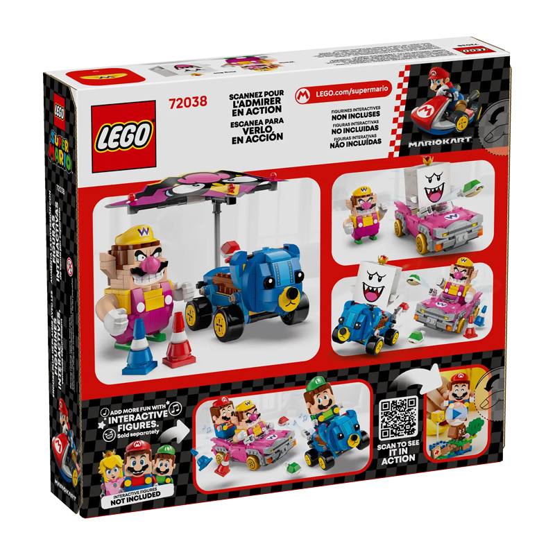 Lego Super Mario Bros 72038 Mario Kart Wario Y King Boo