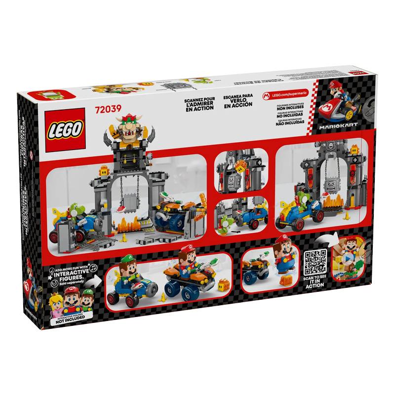 Lego Super Mario Bros 72039 Mario Kart Castillo De Bowser