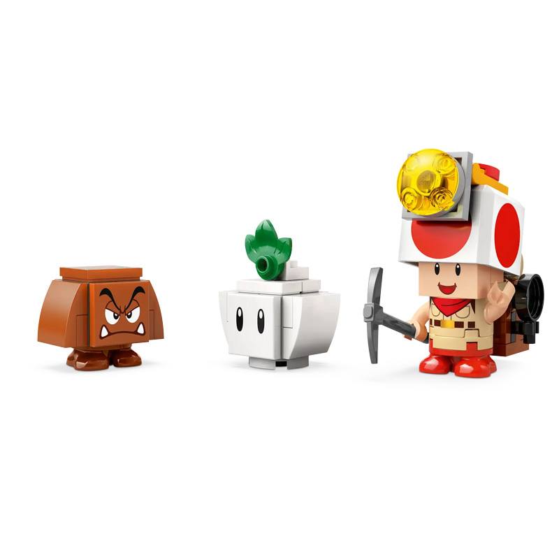 Lego Super Mario Bros 72040 Campamento Capitan Toad