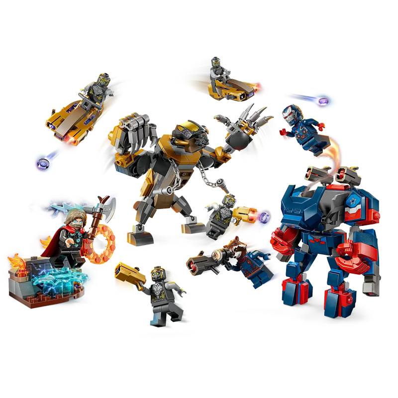 Lego Marvel 76322 Vengadores Endgame Thor Vs Chitauri