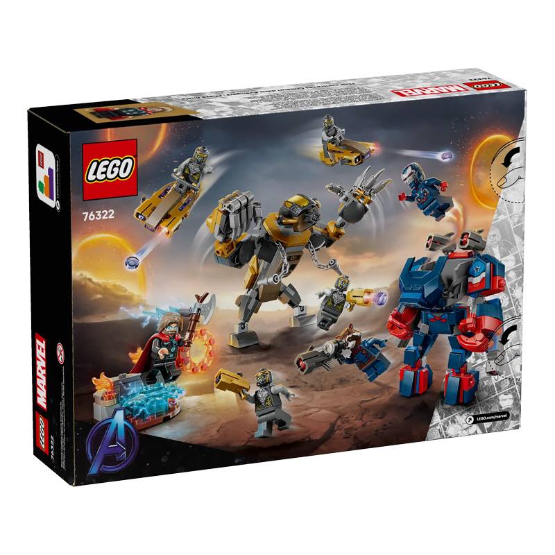 Lego Marvel 76322 Vengadores Endgame Thor Vs Chitauri