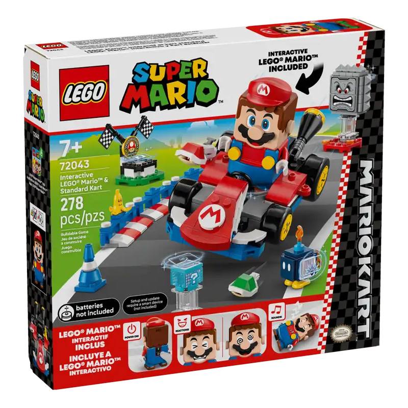 Lego Super Mario Bros 72043 Mario Kart Interactivo Estandar