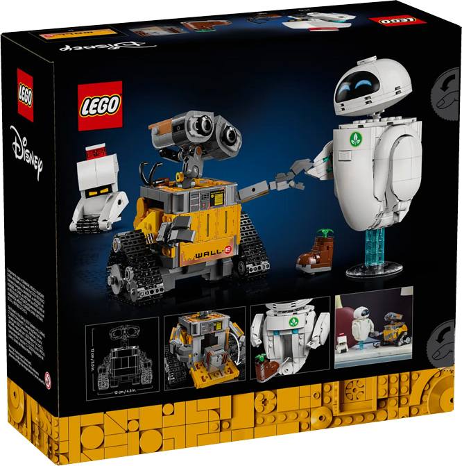 Lego Disney 43279 Wall E Y Eve