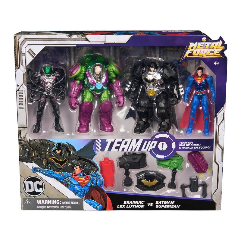 "Mcfarlane Toys Dc Comics 6070907 Dc Metal Force Figura Accion 4,3"" Surtido"