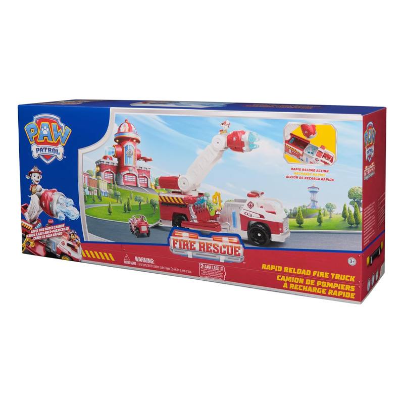 Spin Master Paw Patrol 6072600 Fire Rescue Camion De Bomberos
