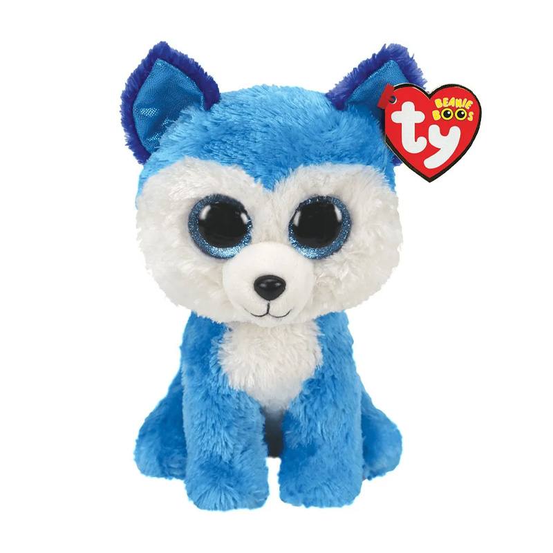 Ty Ty Beanie Boos 36474 Prince Husky Azul Mediano