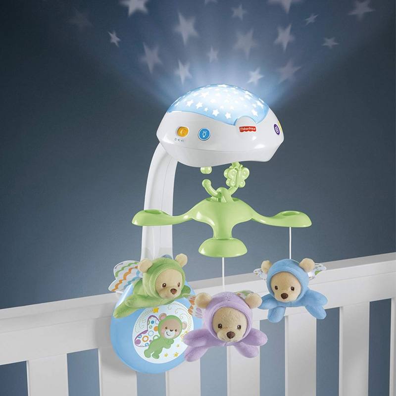 Mattel Fisher Price Cdn41 Movil 3 En 1 Suenos De Mariposa