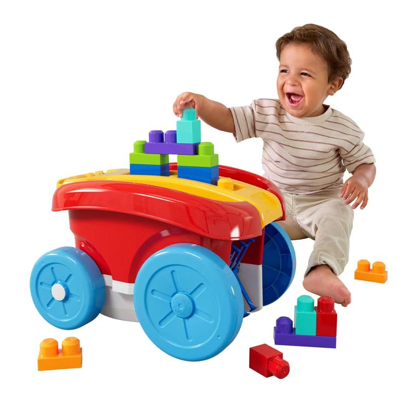 Mattel First Jfr30 Building Mega Bloks Carro Recoge Bloques
