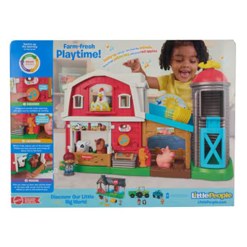 Mattel Fisher Price Jgx07 Granja De Animales Little People