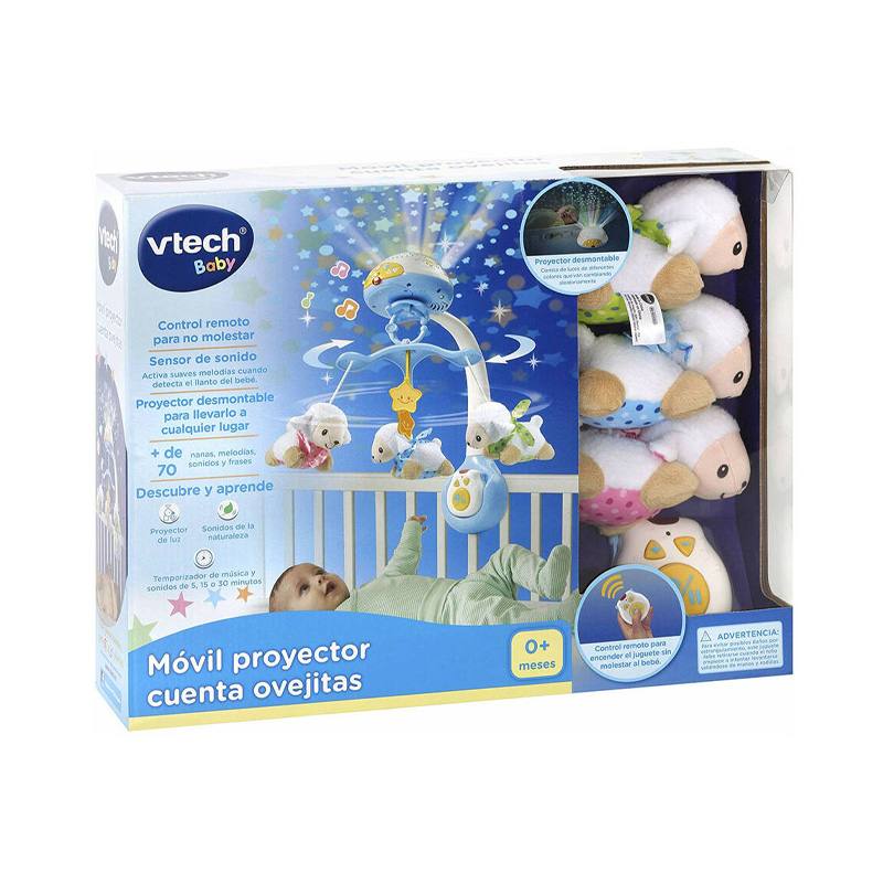 Vtech Baby 80-503322 Movil Proyector Cuenta Ovejitas