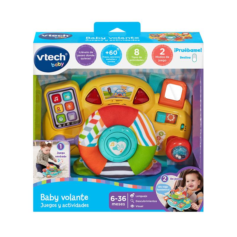 Vtech Baby 80-567522 Volante De Juegos Y Actividades Para Bebe