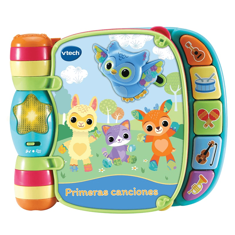 Vtech Baby 80-166777 Libro Interactivo Primeras Canciones Para Bebe