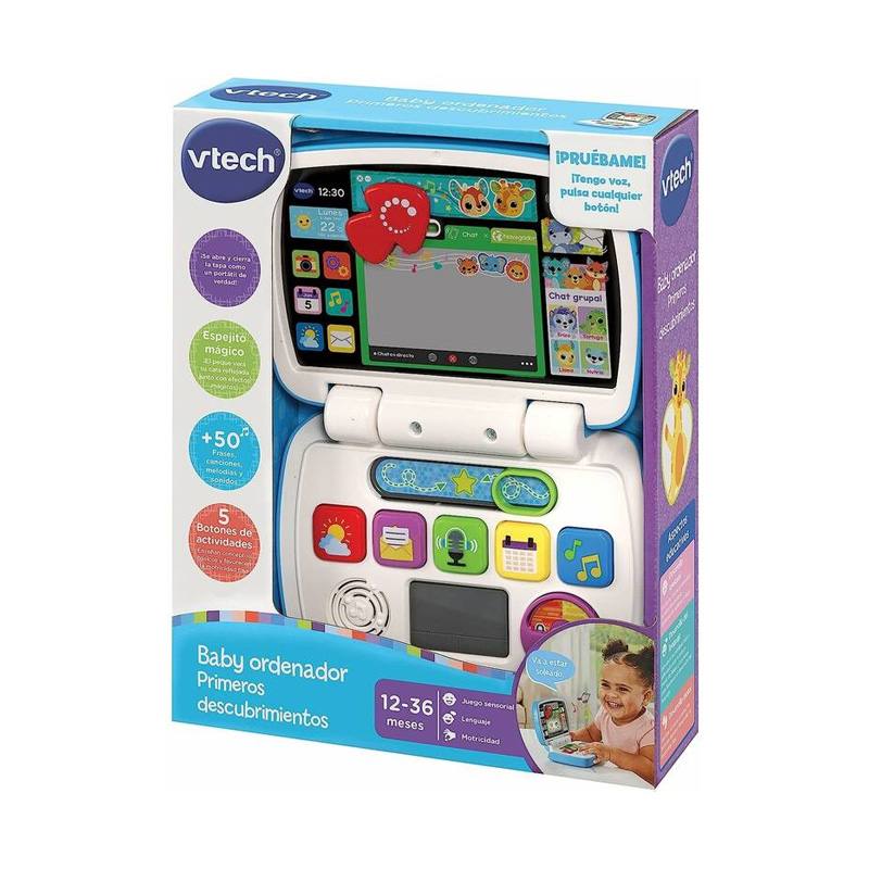 Vtech Baby 80-524722 Ordenador Para Bebe Primeros Descubrimientos