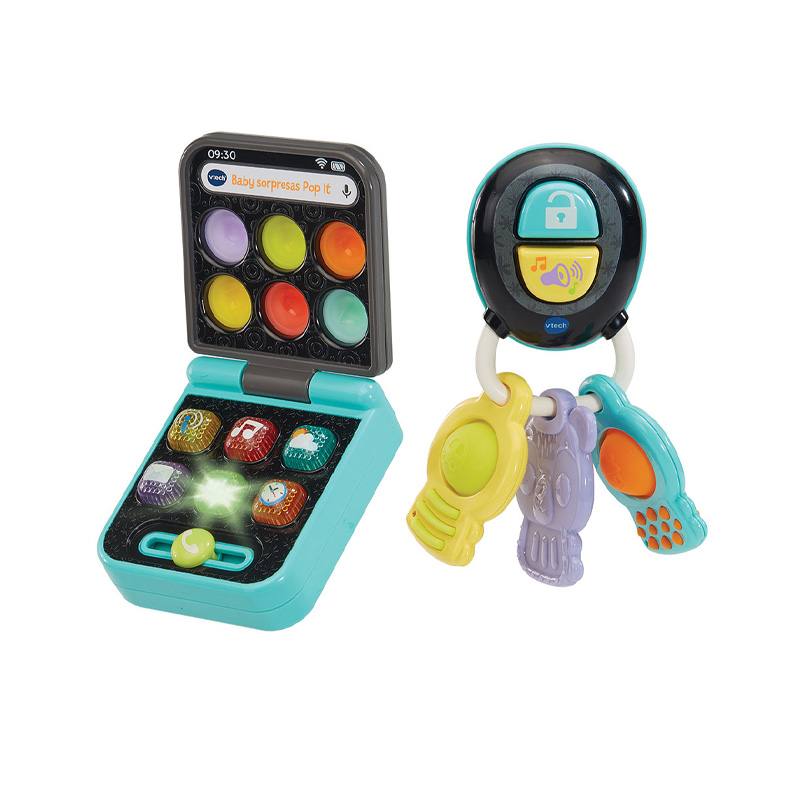Vtech Baby 80-578122 Sorpresas Pop It De Bebe: Telefono Y Llaves