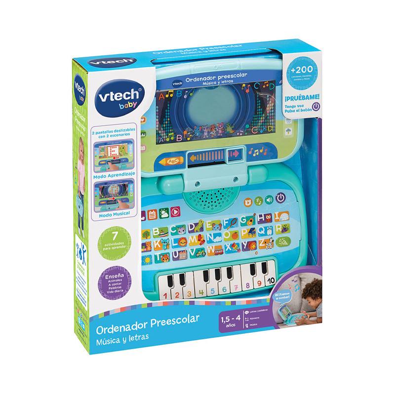 Vtech Baby 80-576422 Ordenador Preescolar Musica Y Letras
