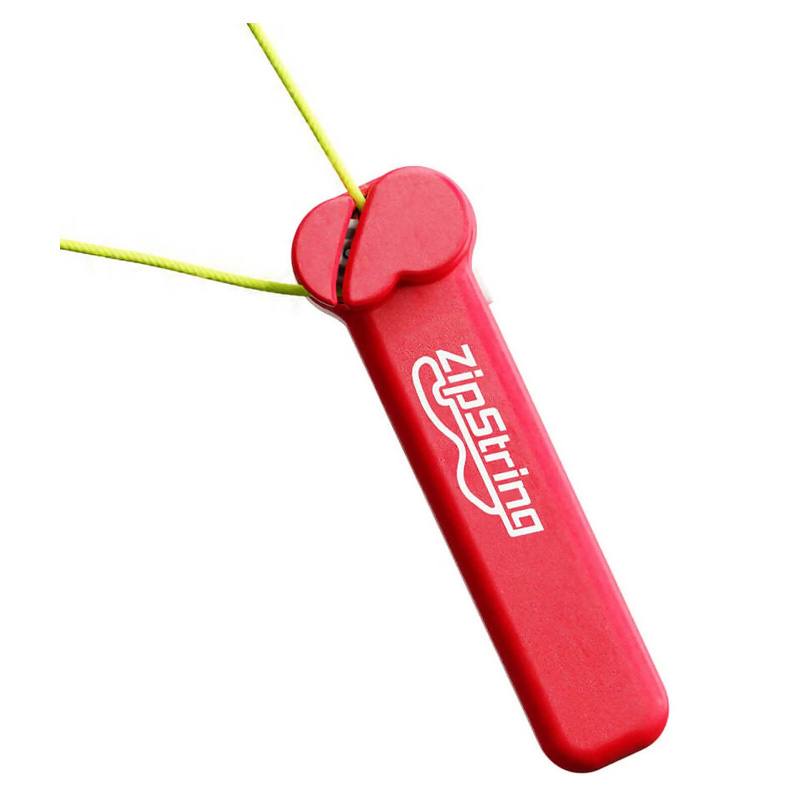 Zipstring  Zs-V5-Rr-04 Bocina Roja Con Cuerdas Y Cargador Usb