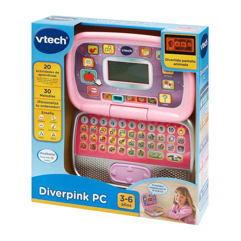 Vtech Baby 80-196357 Computadora Diverpink