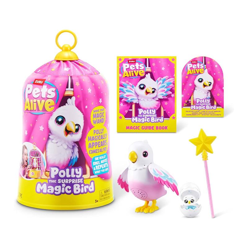 Zuru Pets Alive 9561 Juego Sorpresa Ave Magica  Serie 1