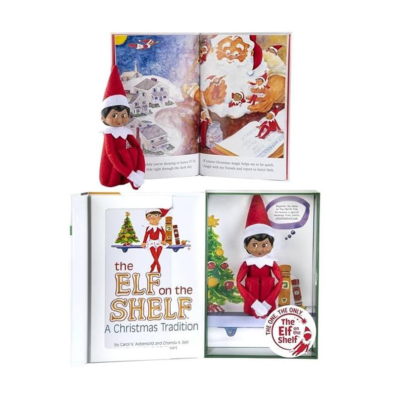 The Elf On The Shelf  Propssccr Kit Accesorios Polares Puesto Polo Norte