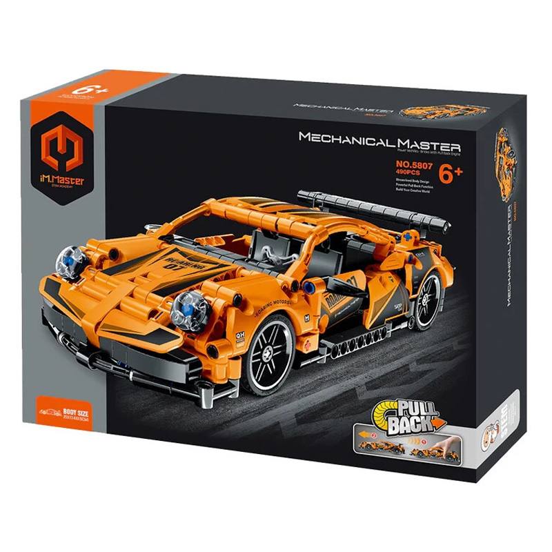 Im.Master Mechanical Master 5807 Bloques Super Auto 490 Piezas