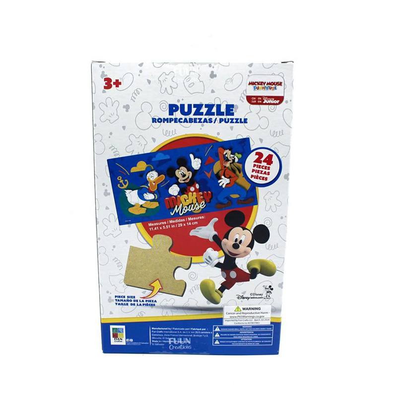 Novelty Mickey Mouse 11175-Mk Rompecabezas En Bolsa 24 Piezas